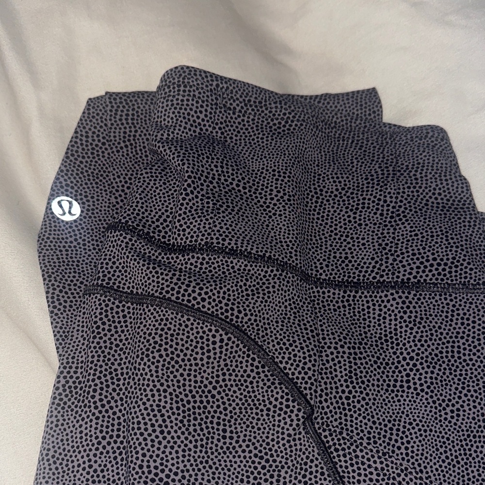lululemon athletica Kids Black Speckled Leggings